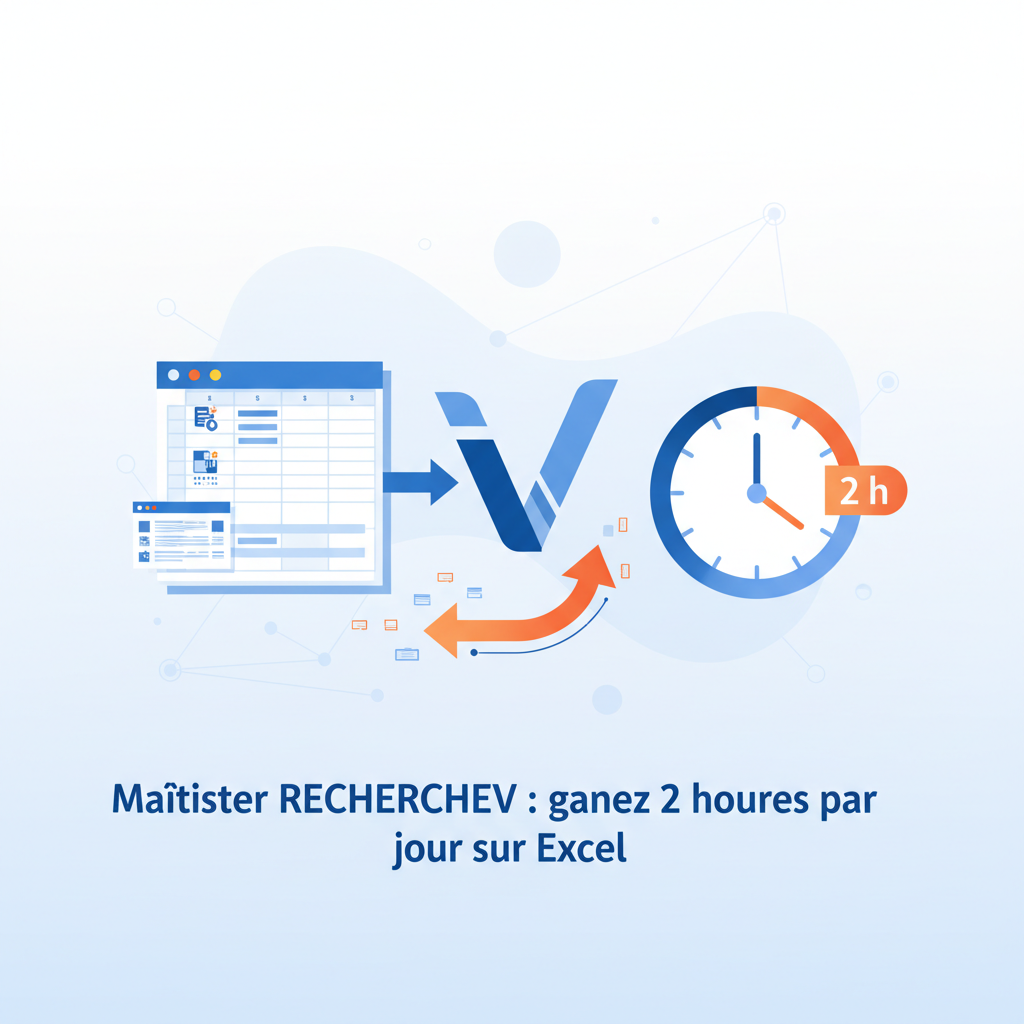 Maîtriser RECHERCHEV : gagnez 2 heures par jour sur Excel